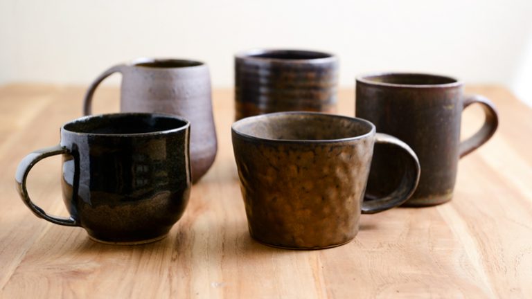 แก้วน้ำ, งานเซรามิก