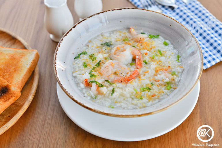 shrimp rice porridge– 99 Baht