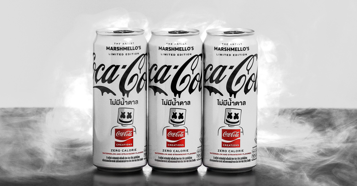 โคคาโคล่า” ผนึกกำลัง “Marshmello” ศิลปินระดับโลก เปิดตัวผลิตภัณฑ์